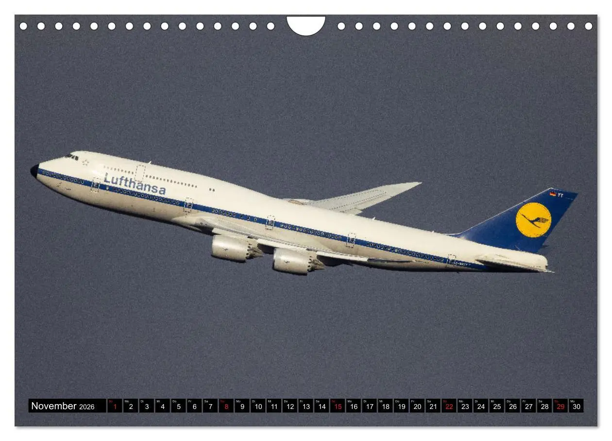 Bild: 9783457924556 | Airliner 2026 (Wandkalender 2026 DIN A4 quer), CALVENDO Monatskalender