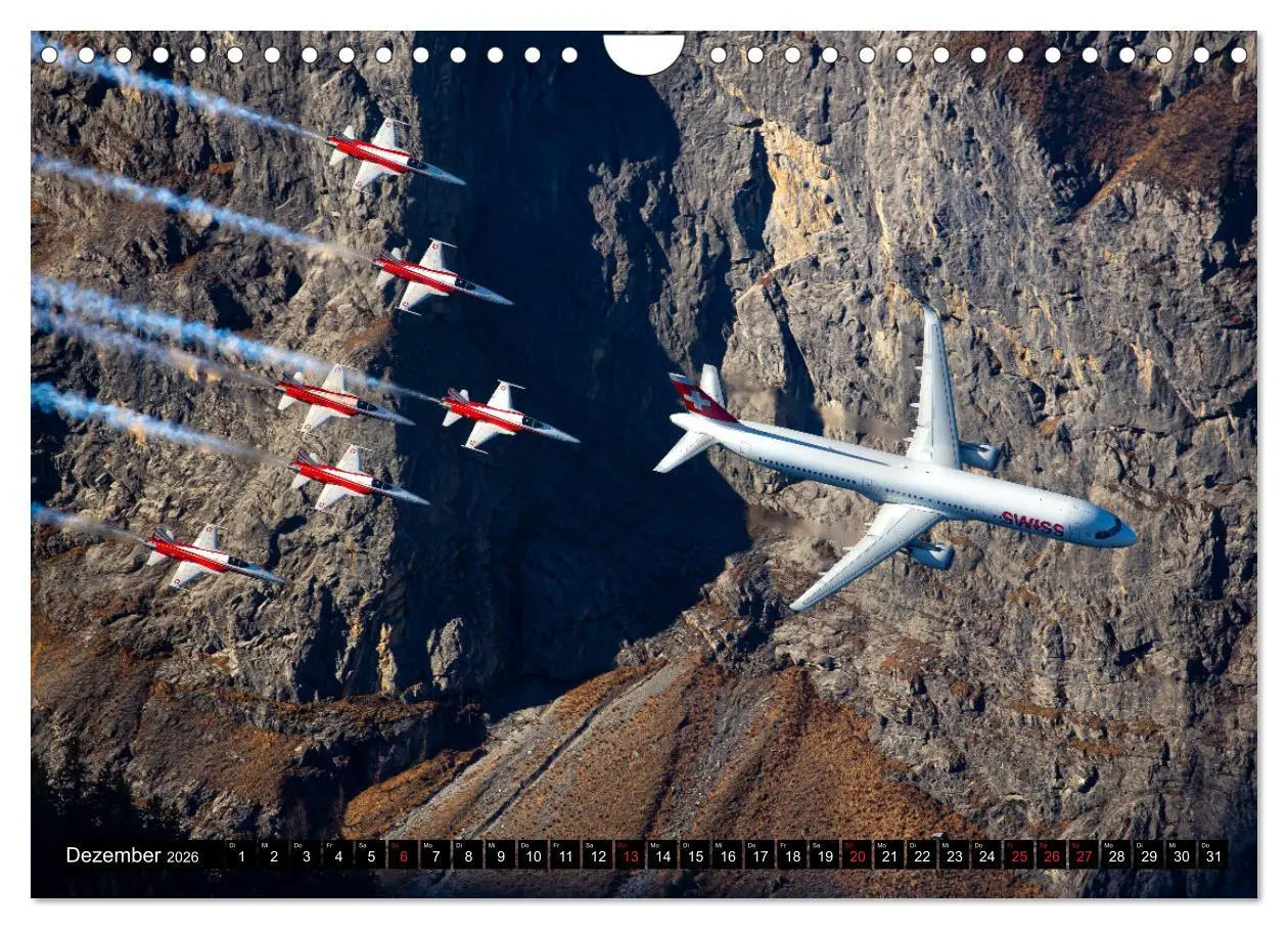 Bild: 9783457924556 | Airliner 2026 (Wandkalender 2026 DIN A4 quer), CALVENDO Monatskalender