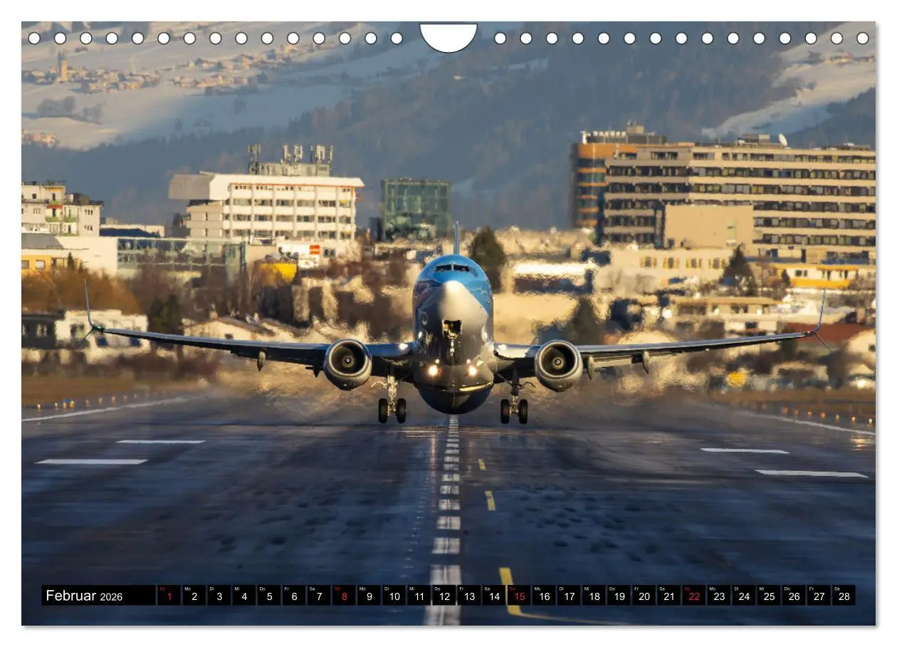 Bild: 9783457924556 | Airliner 2026 (Wandkalender 2026 DIN A4 quer), CALVENDO Monatskalender