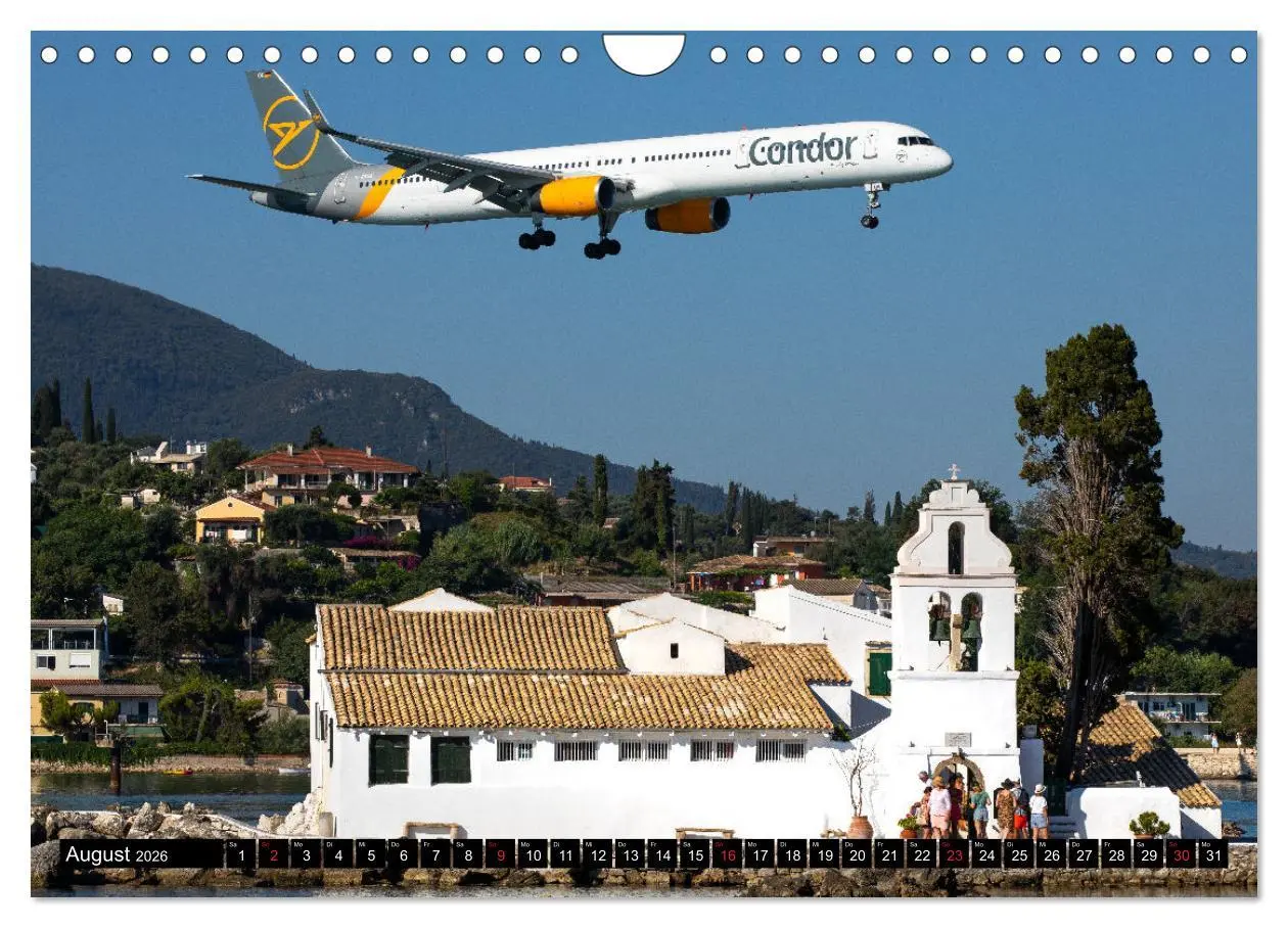Bild: 9783457924556 | Airliner 2026 (Wandkalender 2026 DIN A4 quer), CALVENDO Monatskalender