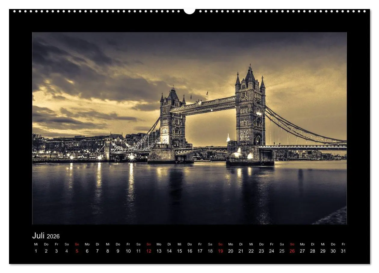 Bild: 9783516184556 | London-Bilder (hochwertiger Premium Wandkalender 2026 DIN A2 quer),...