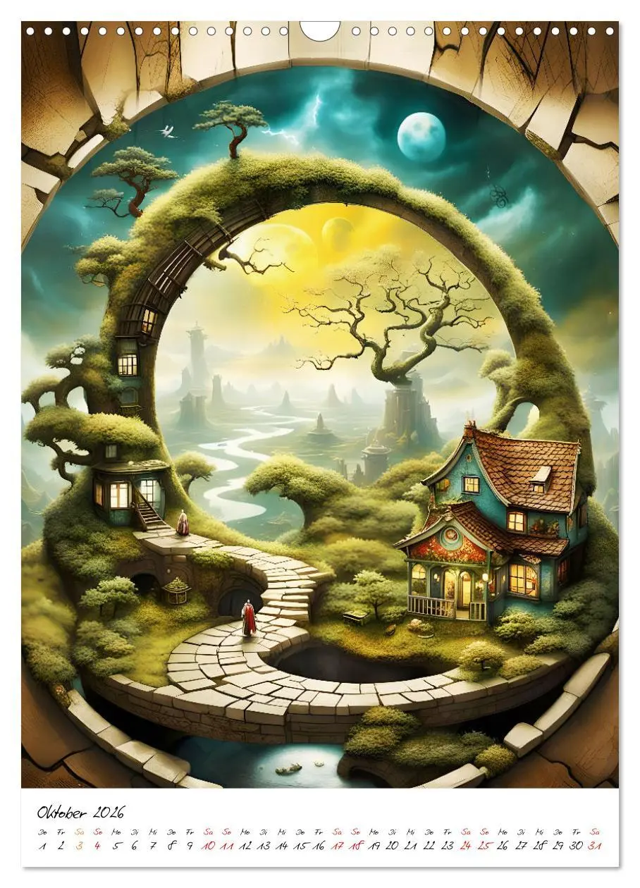 Bild: 9783516254556 | Portale der Stille (Wandkalender 2026 DIN A3 hoch), CALVENDO...