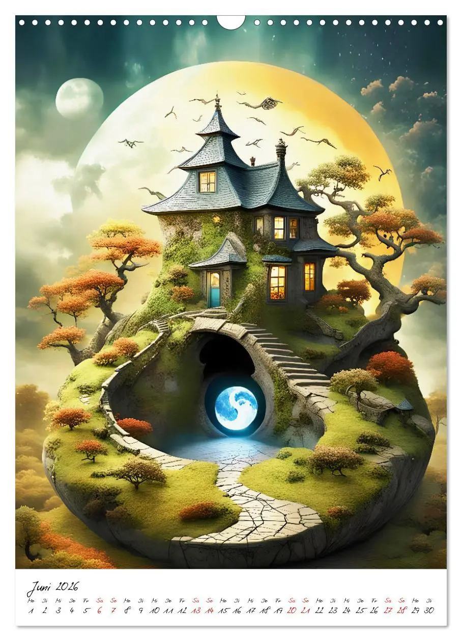 Bild: 9783516254556 | Portale der Stille (Wandkalender 2026 DIN A3 hoch), CALVENDO...