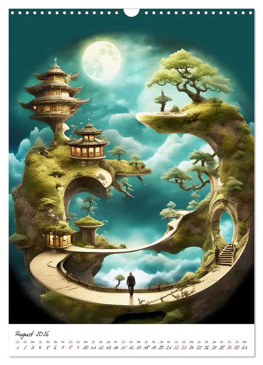 Bild: 9783516254556 | Portale der Stille (Wandkalender 2026 DIN A3 hoch), CALVENDO...