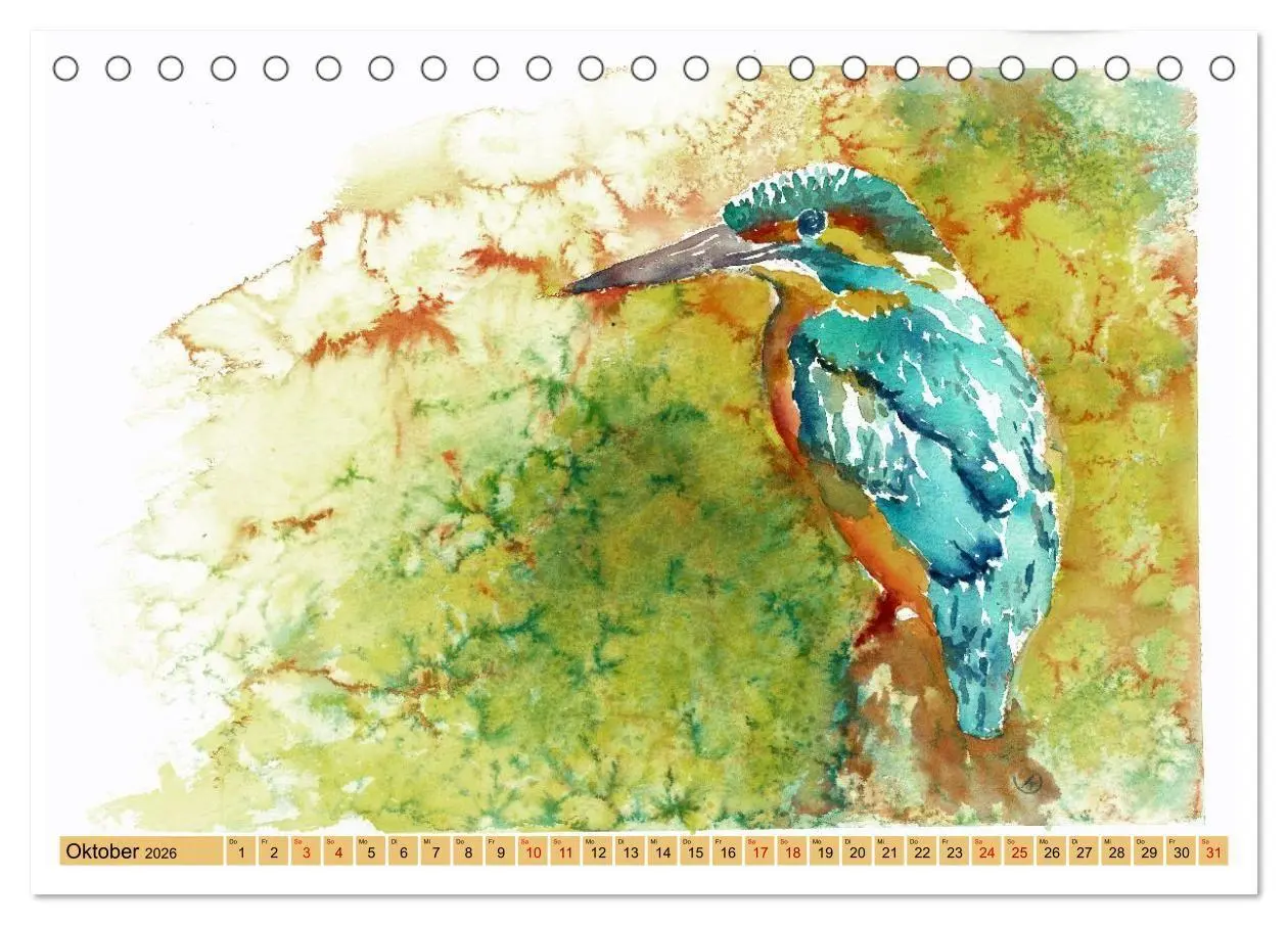 Bild: 9783516704556 | Faszination Vögel im Aquarell - Expressionistische Kunst von Doris...