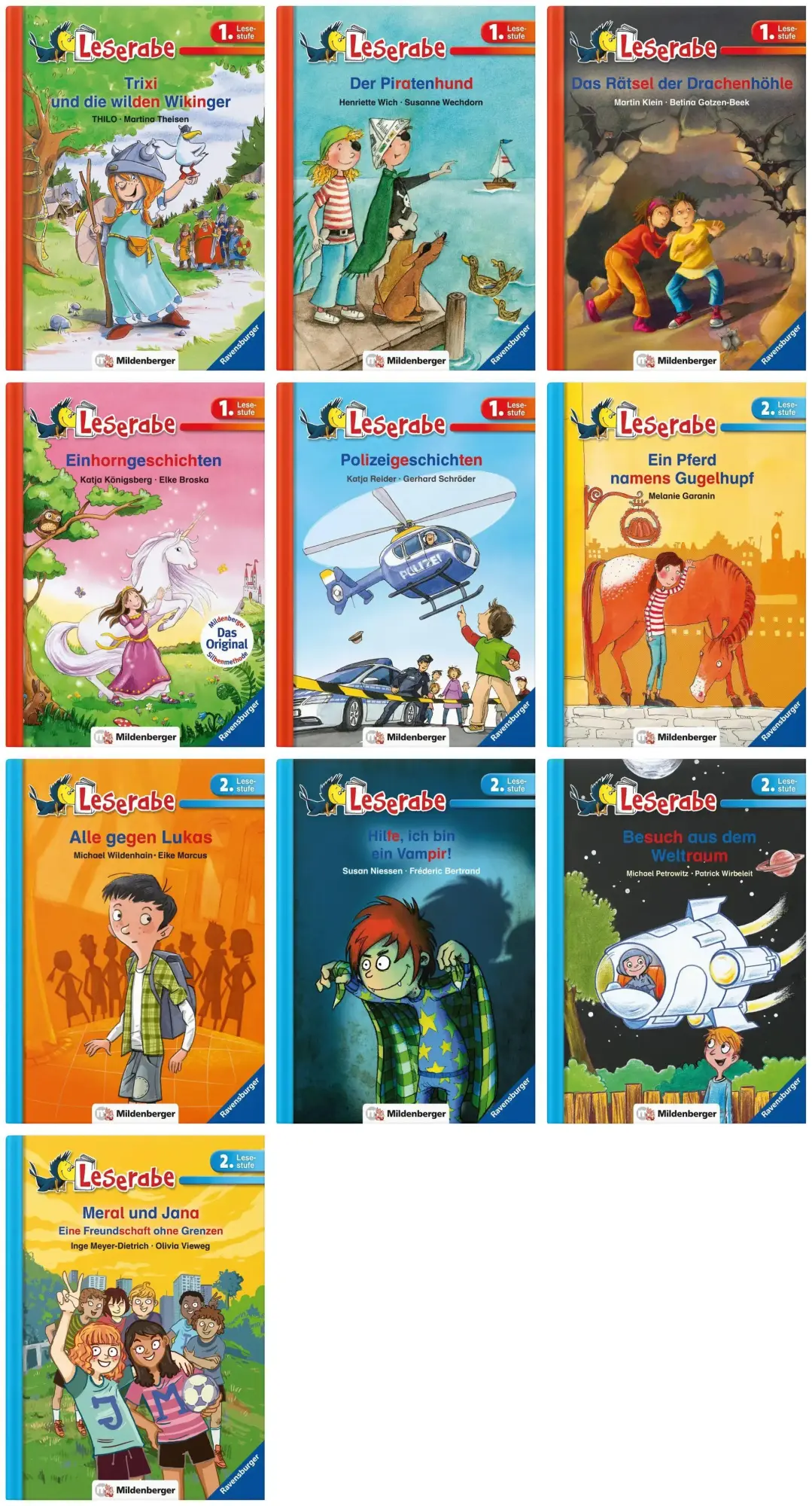 Cover: 9783619144556 | Paket Leserabe Komplettbezug · Set 3 (10 Bände) | Taschenbuch | 2018
