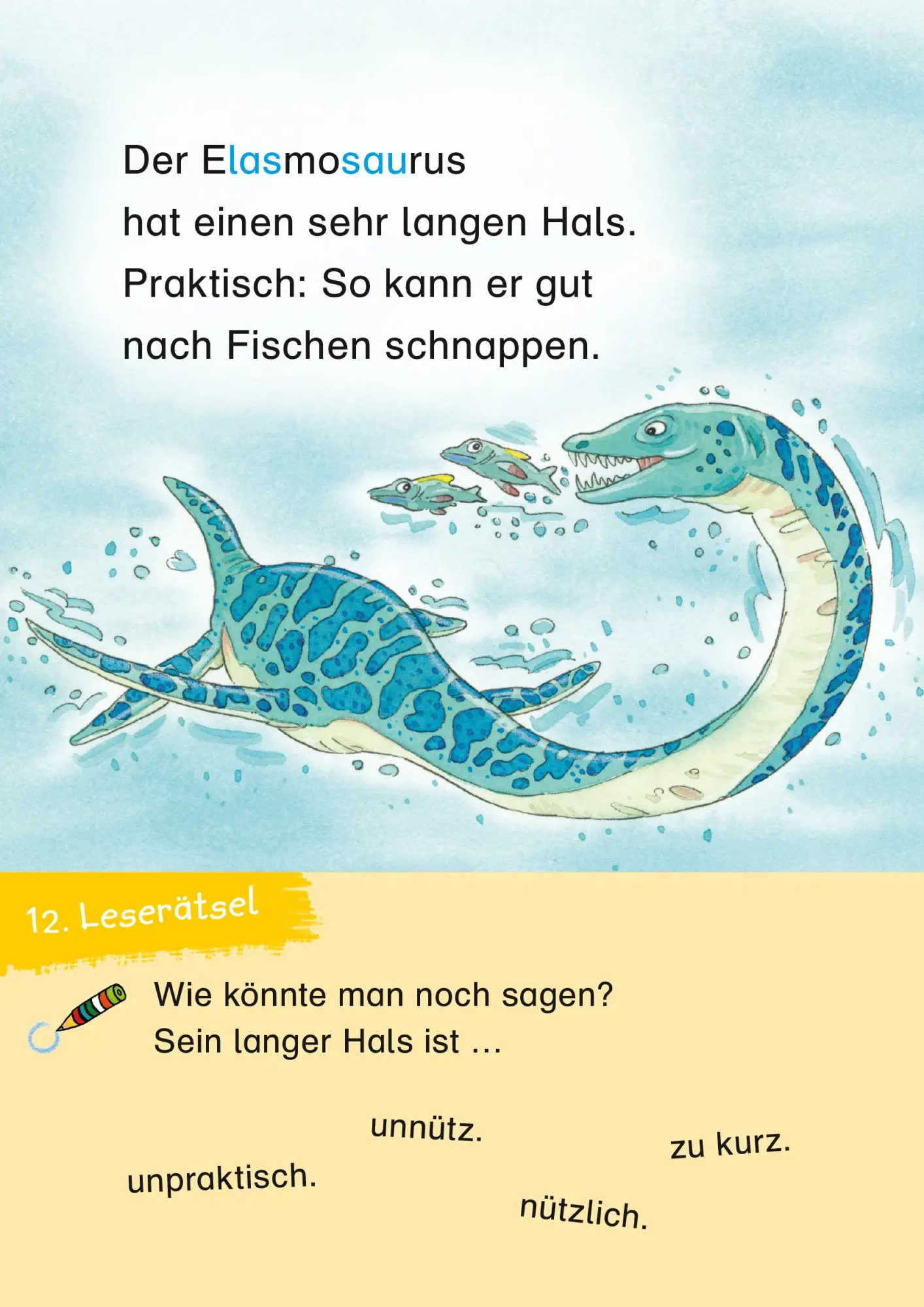 Bild: 9783737334556 | Duden Leseprofi - 3-Minuten-Leserätsel für Erstleser: Vorsicht, Dinos!