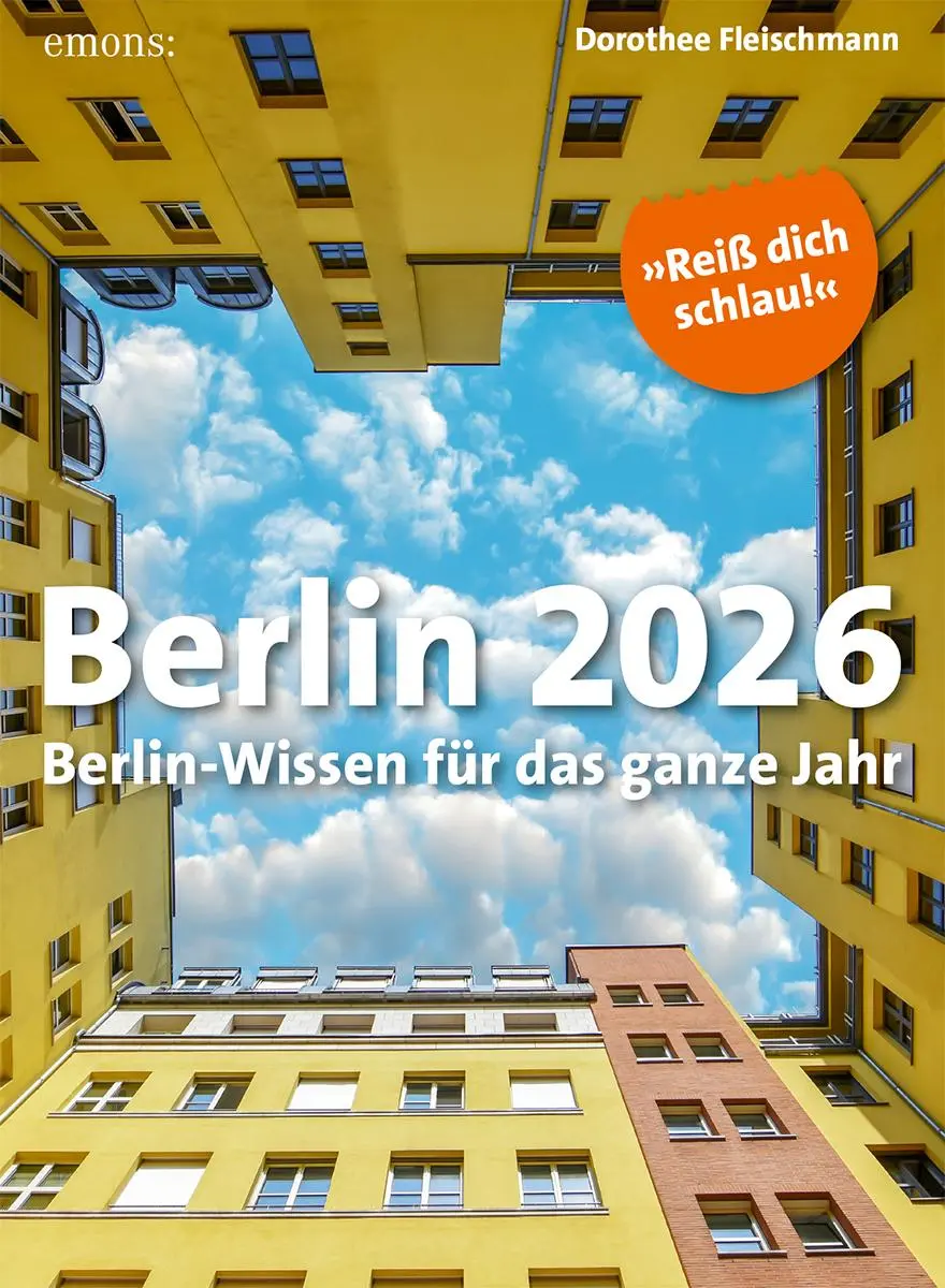 Cover: 9783740824556 | Berlin 2026 | Berlin-Wissen für das ganze Jahr, Abreißkalender | 2026