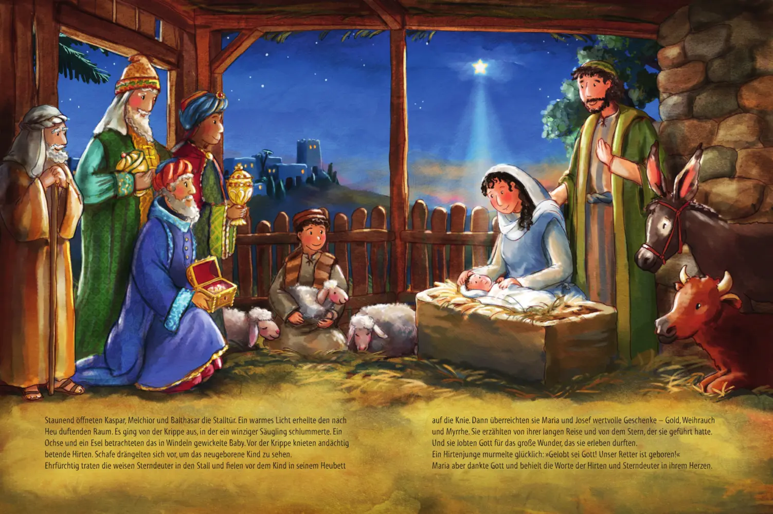 Bild: 9783780664556 | Die Weihnachtsgeschichte | Bilderbuch | Barbara Peters | Buch | 32 S.