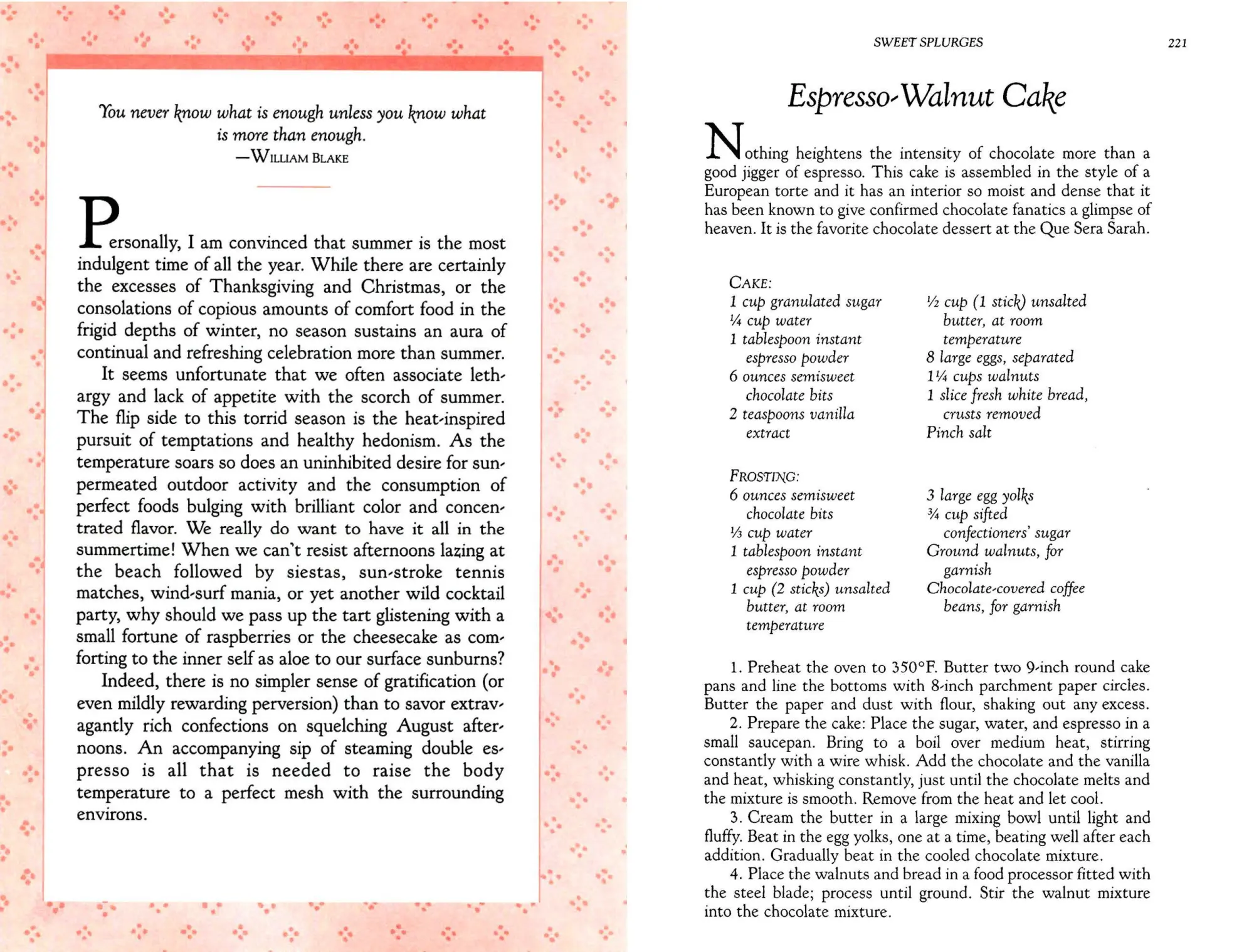 Bild: 9780894804656 | Nantucket Open-House Cookbook | Sarah Leah Chase | Taschenbuch | 1987