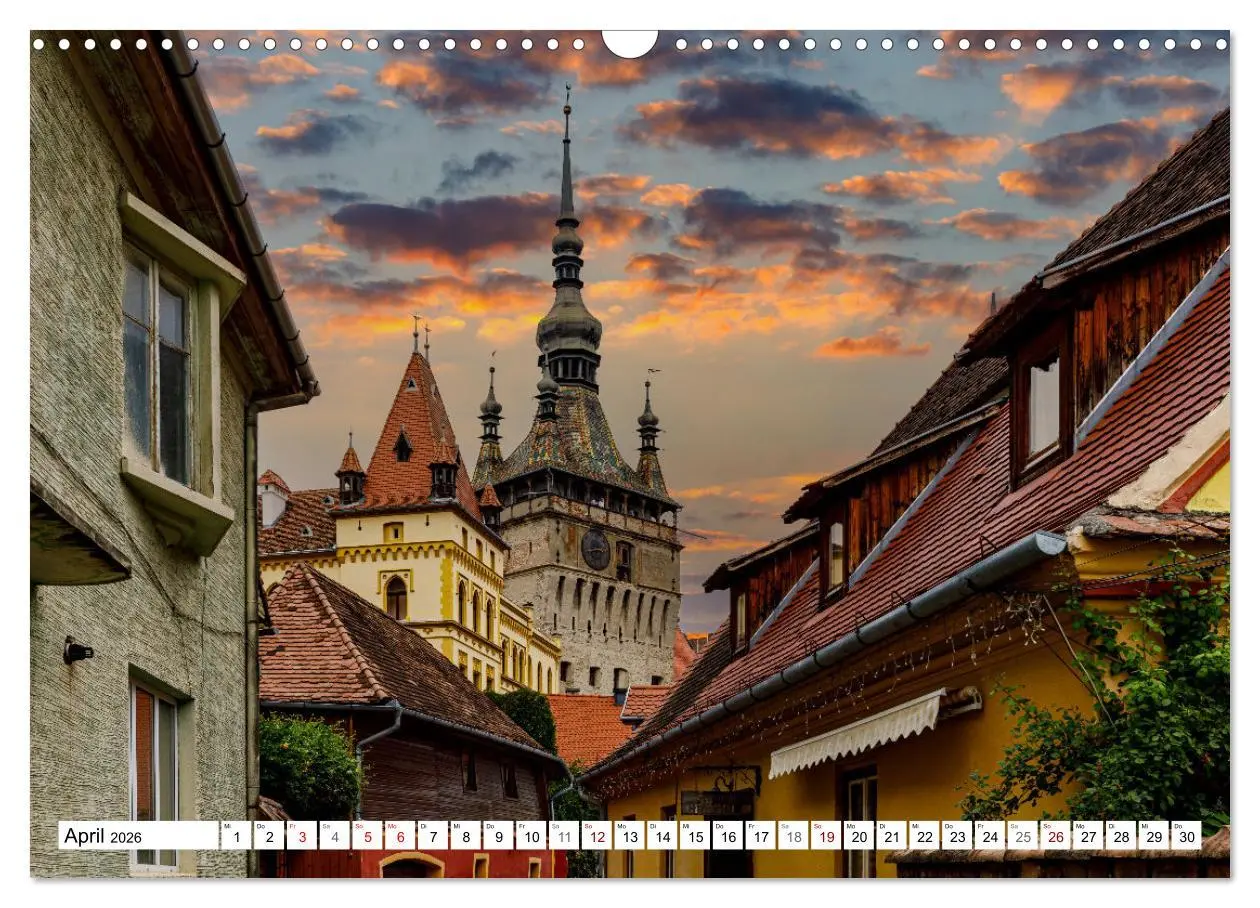 Bild: 9783457604656 | Mittelalterliche Städte Rumäniens (Wandkalender 2026 DIN A3 quer),...