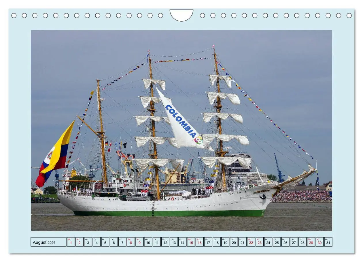 Bild: 9783457774656 | Segelschulschiffe aus aller Welt (Wandkalender 2026 DIN A4 quer),...