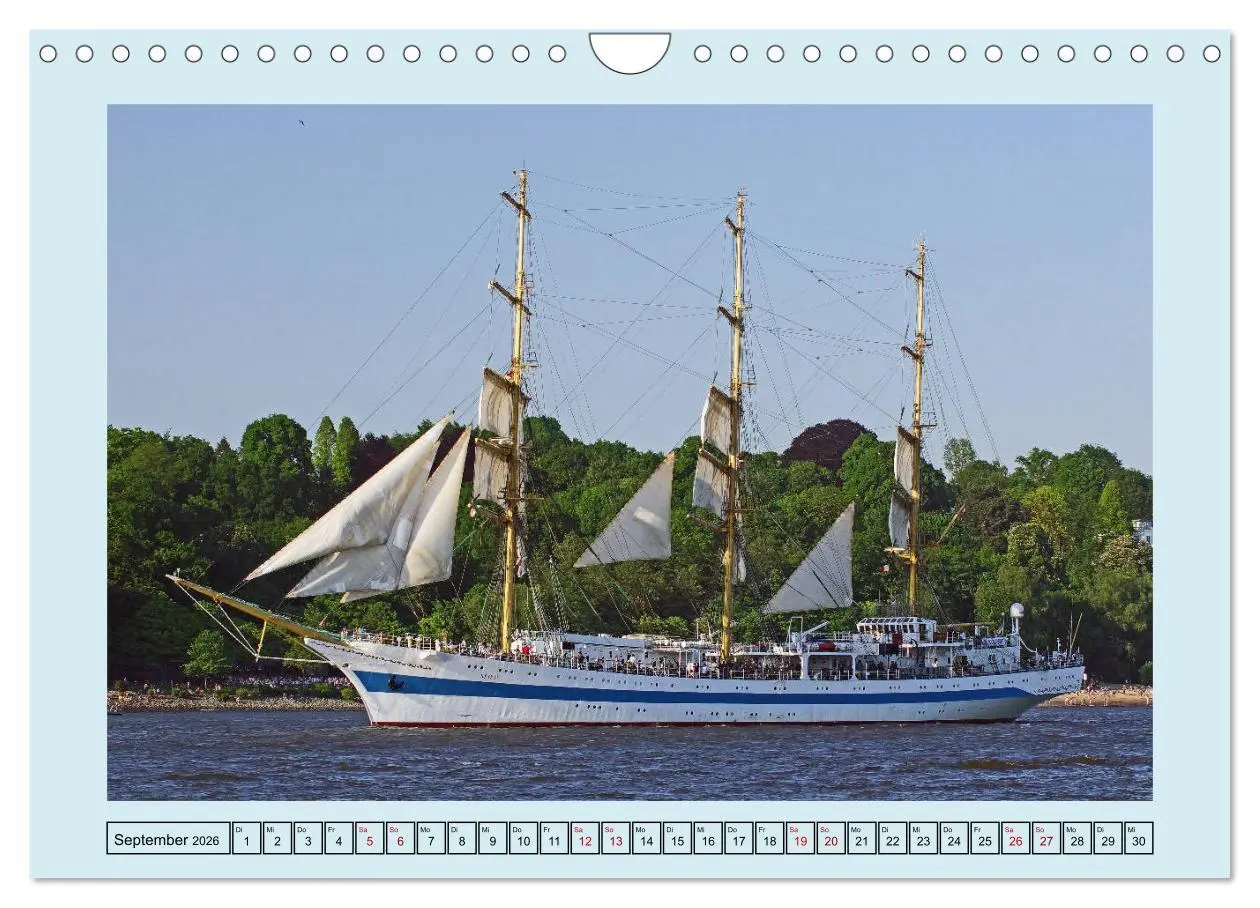 Bild: 9783457774656 | Segelschulschiffe aus aller Welt (Wandkalender 2026 DIN A4 quer),...