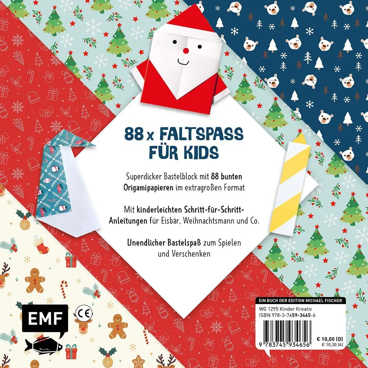 Bild: 9783745934656 | 88 x Origami Kids - Weihnachtszauber | Thade Precht | Taschenbuch