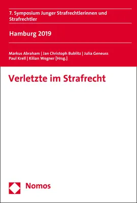 Cover: 9783848754656 | Verletzte im Strafrecht | Markus Abraham (u. a.) | Taschenbuch | 2020
