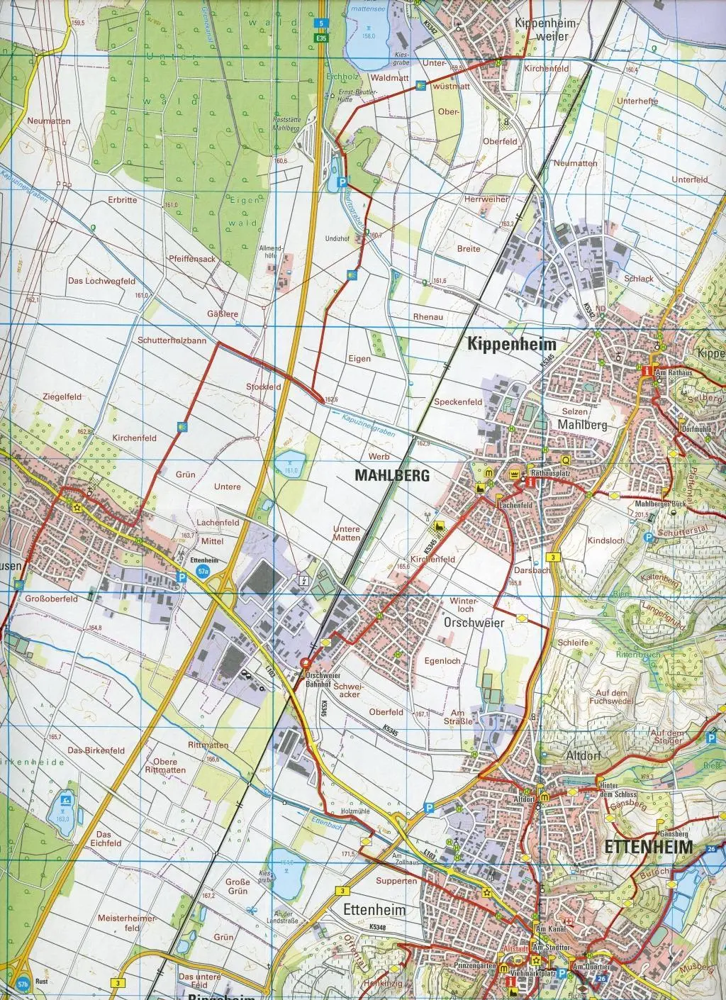 Bild: 9783863984656 | Lahr / Schwarzwald 1 : 25 000 | Mittleres Kinzigtal, Hausach | 2 S.