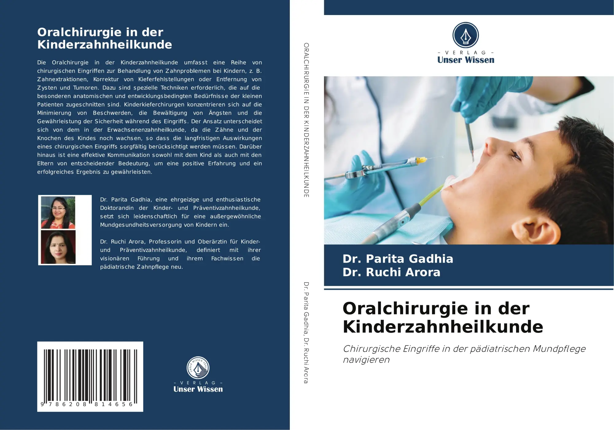 Cover: 9786208814656 | Oralchirurgie in der Kinderzahnheilkunde | Parita Gadhia (u. a.)