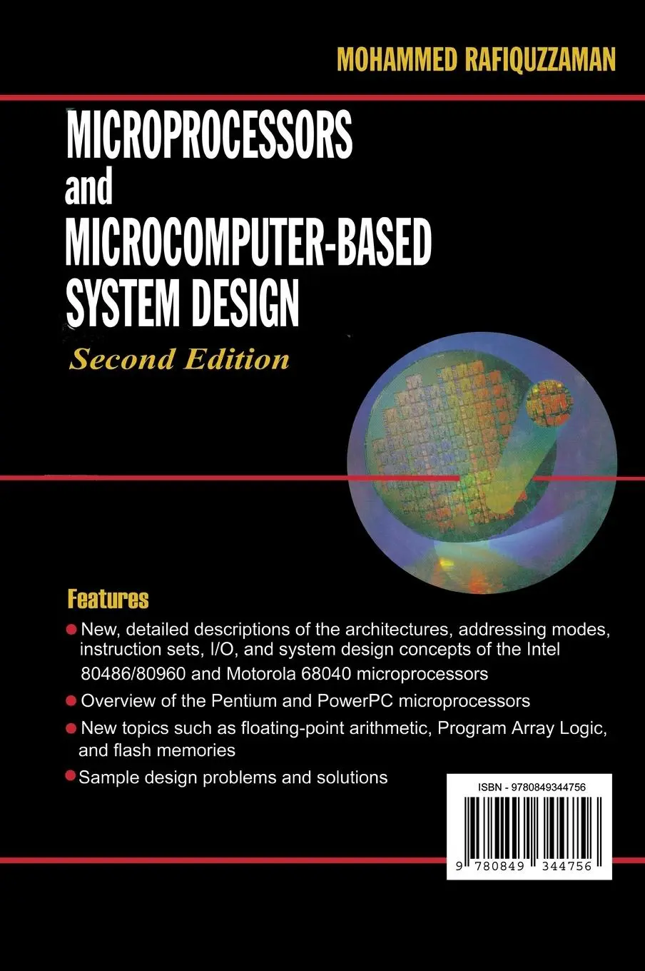 Rückseite: 9780849344756 | Microprocessors and Microcomputer-Based System Design | Rafiquzzaman