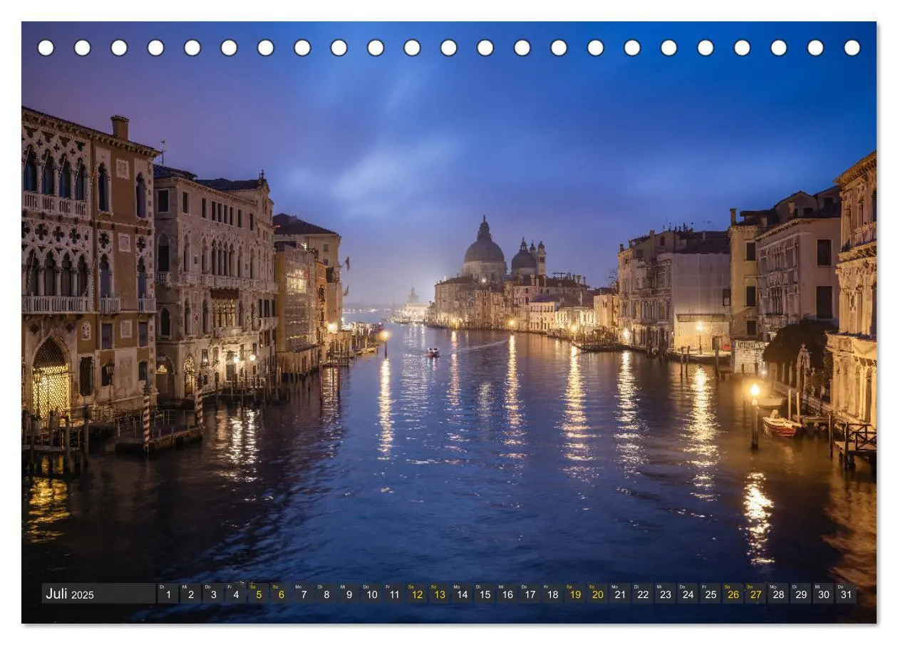 Bild: 9783457144756 | Malerisches Venedig (Tischkalender 2025 DIN A5 quer), CALVENDO...