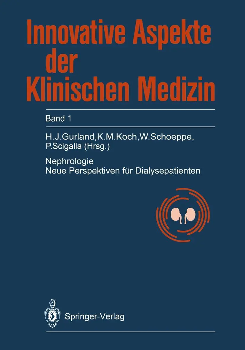 Cover: 9783540514756 | Nephrologie | Neue Perspektiven für Dialysepatienten | Gurland (u. a.)