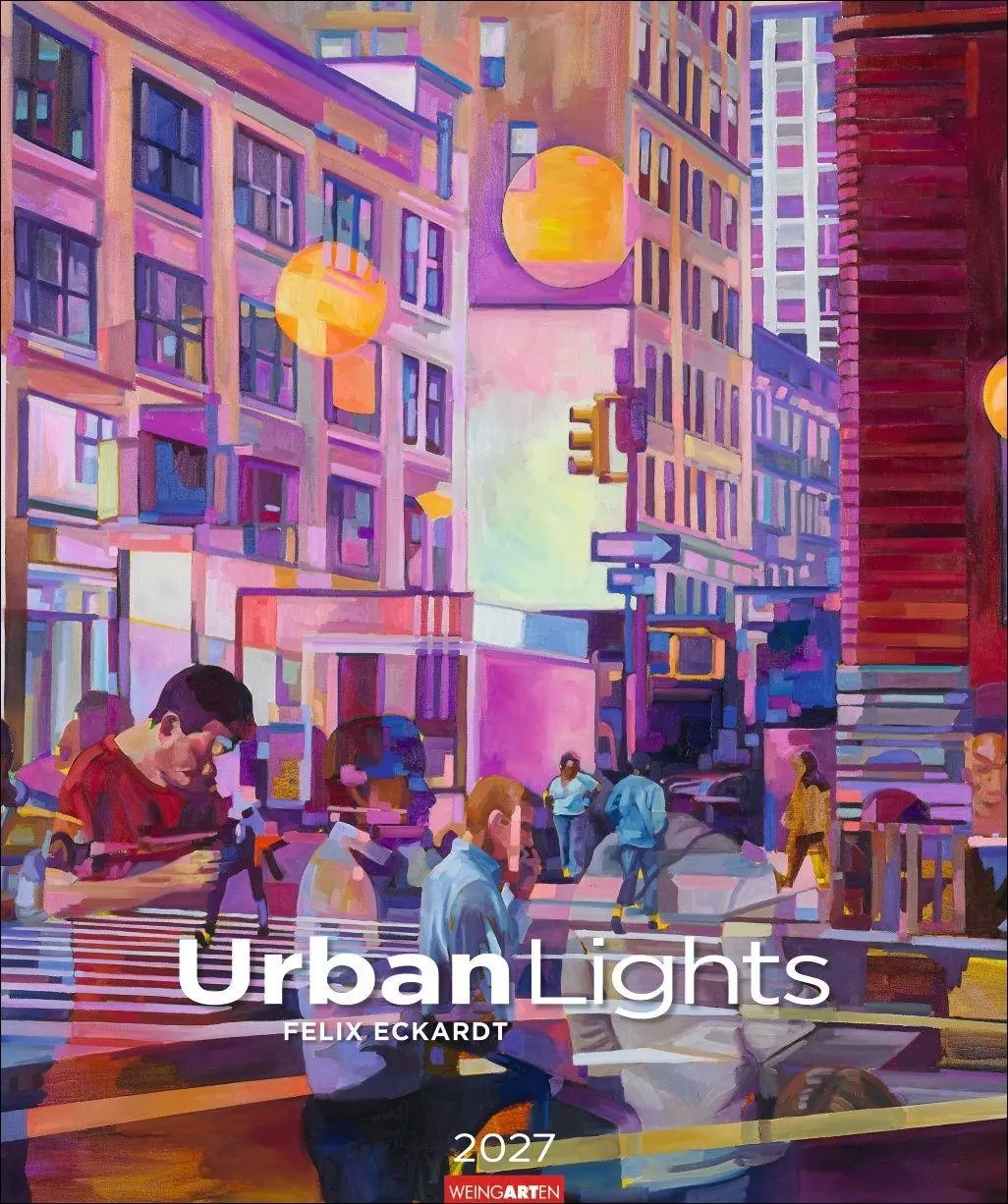 Cover: 9783839904756 | Urban Lights - Felix Eckardt 2027 | Felix Eckardt | Kalender | 14 S.