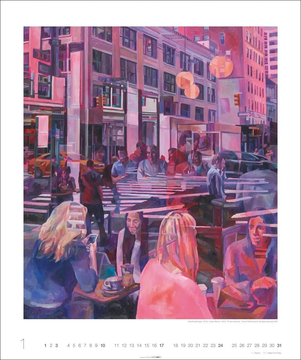 Bild: 9783839904756 | Urban Lights - Felix Eckardt 2027 | Felix Eckardt | Kalender | 14 S.