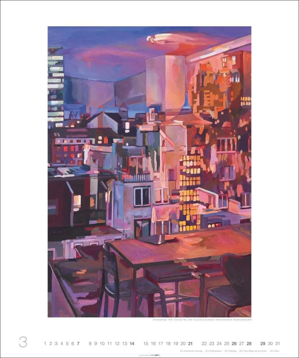 Bild: 9783839904756 | Urban Lights - Felix Eckardt 2027 | Felix Eckardt | Kalender | 14 S.