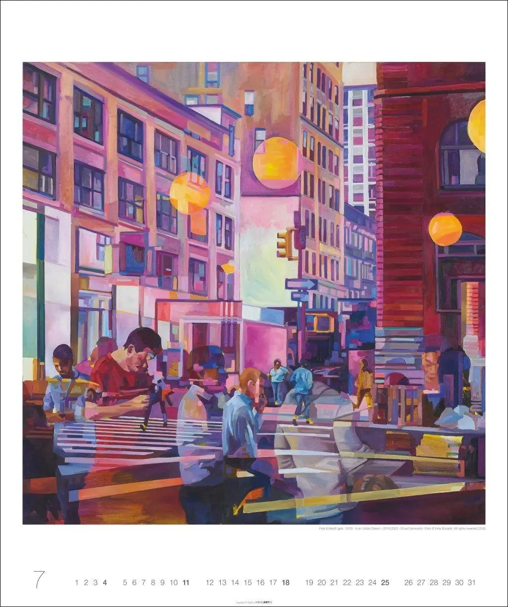 Bild: 9783839904756 | Urban Lights - Felix Eckardt 2027 | Felix Eckardt | Kalender | 14 S.