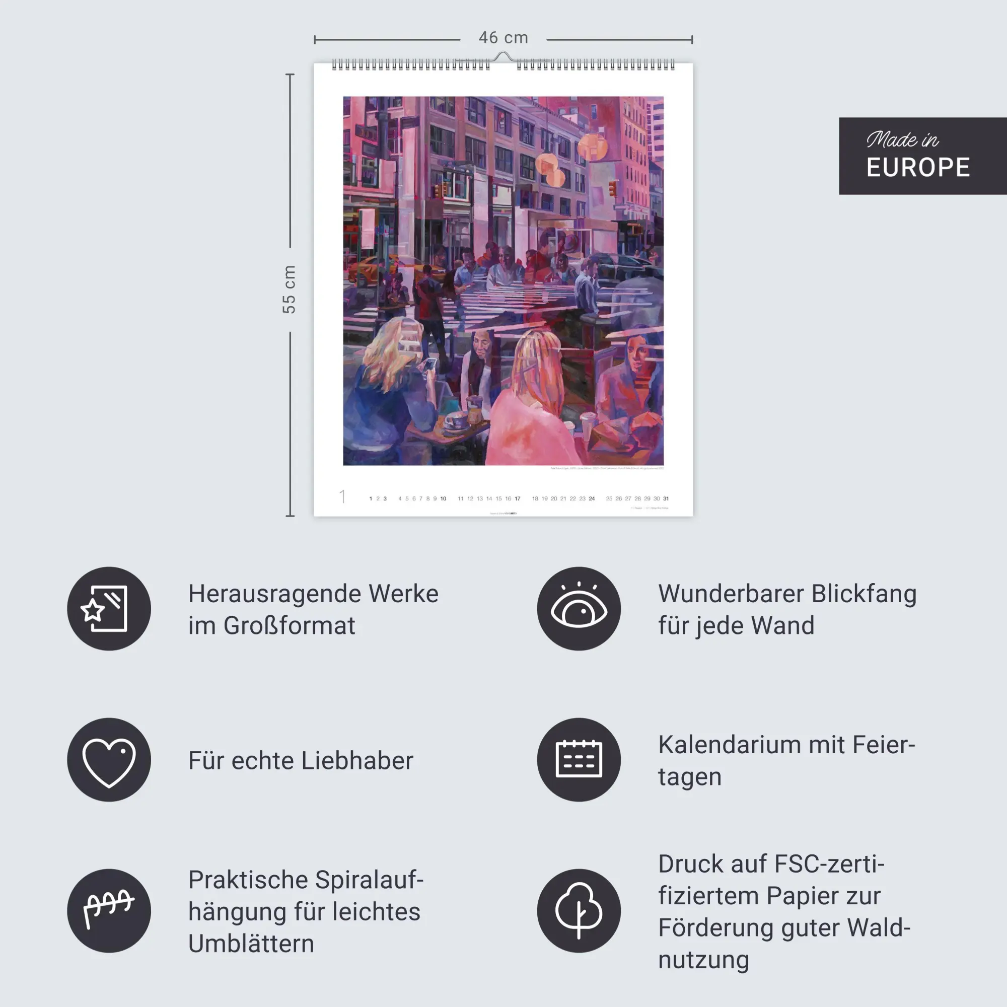 Bild: 9783839904756 | Urban Lights - Felix Eckardt 2027 | Felix Eckardt | Kalender | 14 S.