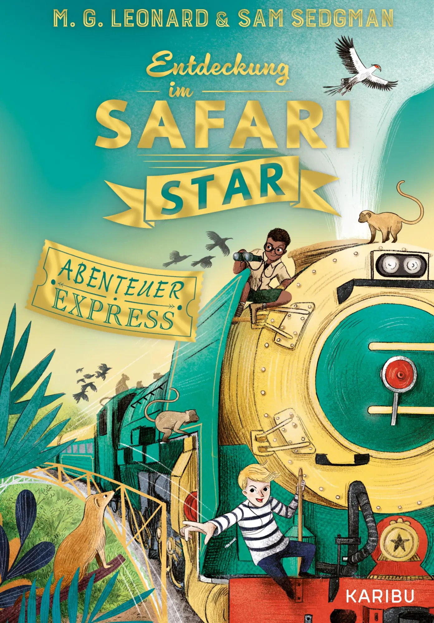 Cover: 9783961294756 | Abenteuer-Express (Band 3) - Entdeckung im Safari Star | Buch | 288 S.