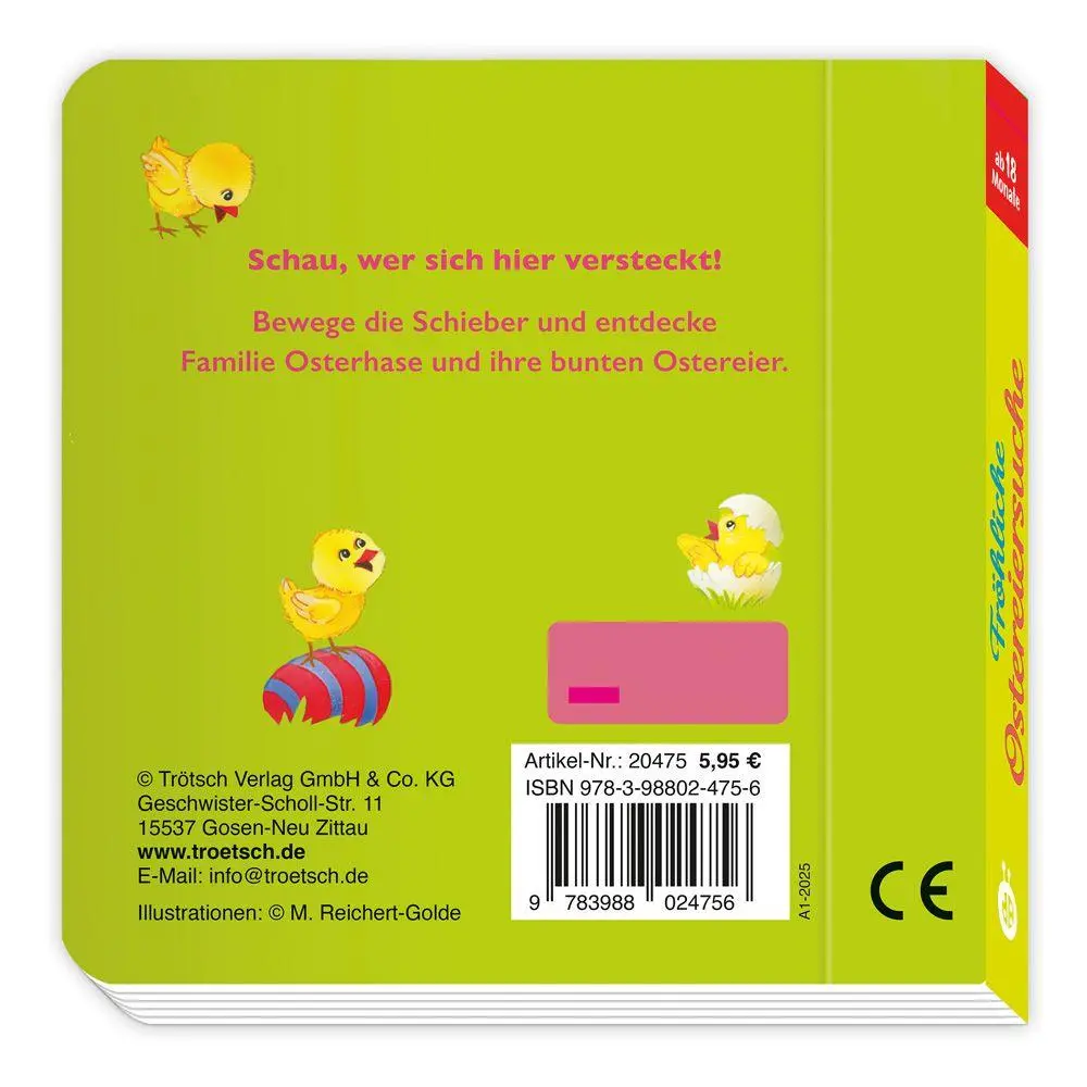 Bild: 9783988024756 | Trötsch Spielbuch Ostern Fröhliche Ostereiersuche | KG | Buch | 10 S.