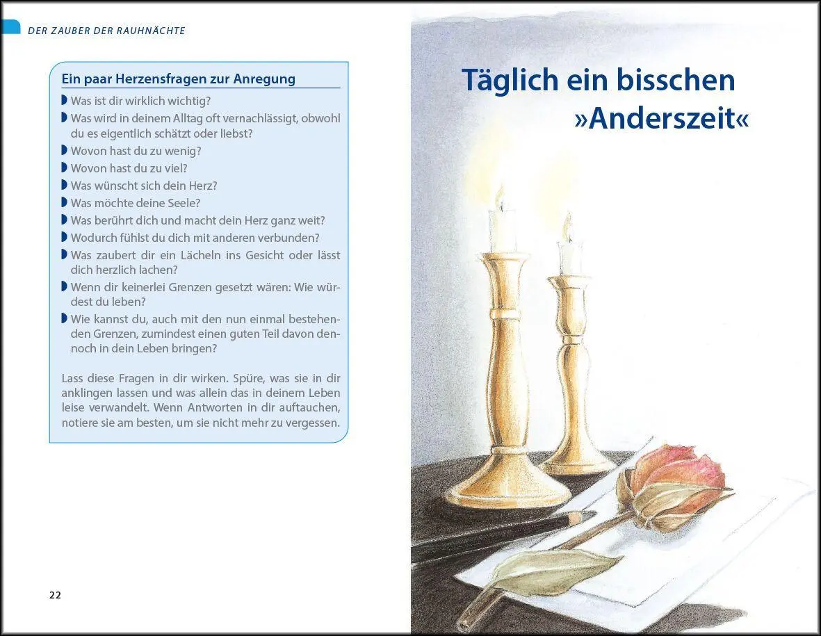 Bild: 9783424154856 | Die Rauhnächte als Quelle der Ruhe und Kraft | Taschenbuch | 136 S.