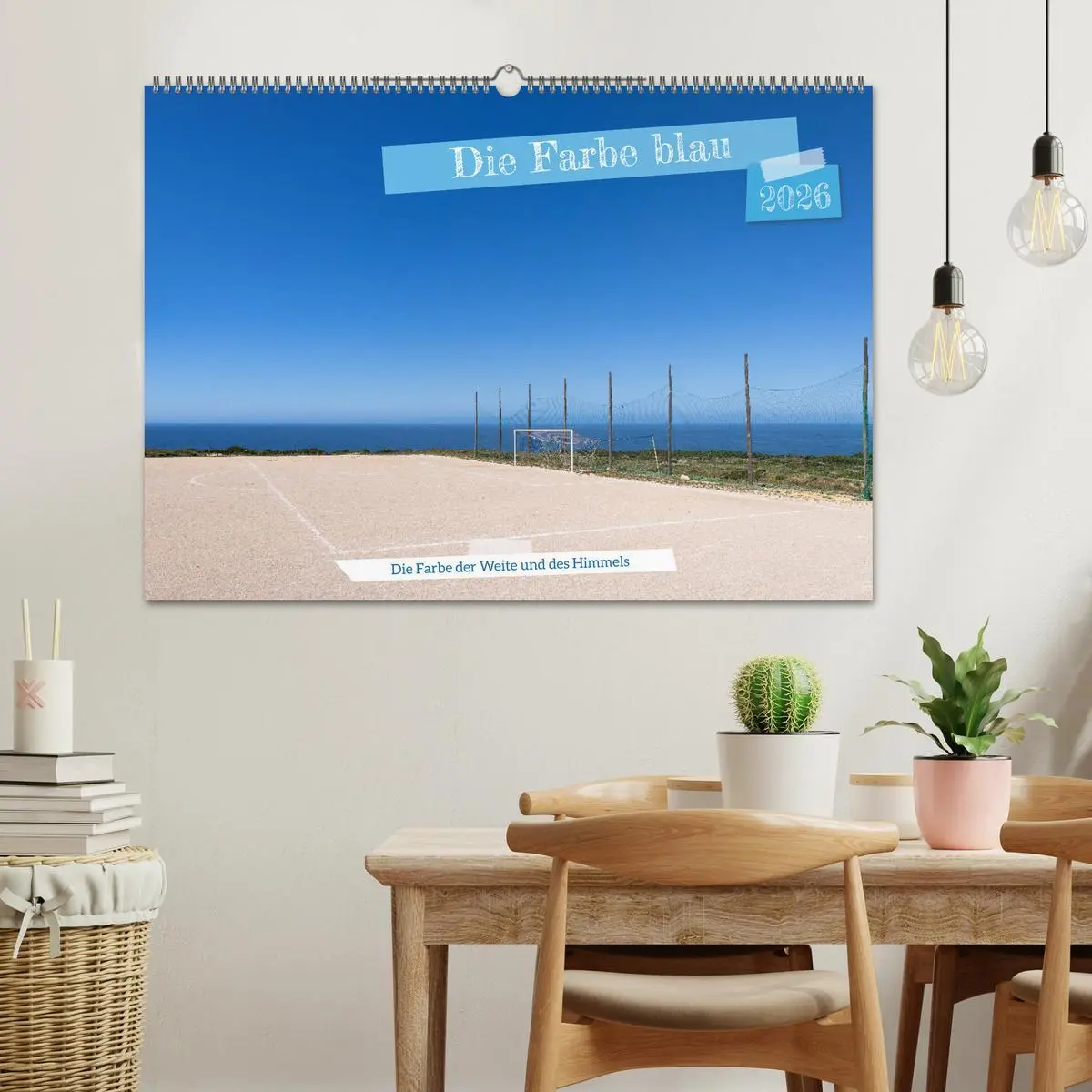 Bild: 9783457374856 | Die Farbe blau - Die Farbe der Weite und des Himmels (Wandkalender...
