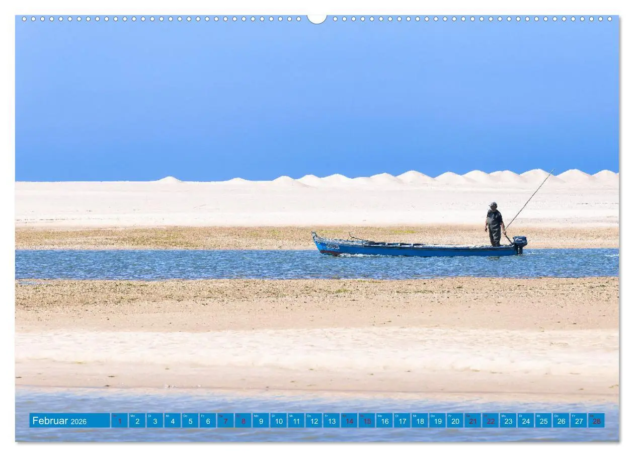 Bild: 9783457374856 | Die Farbe blau - Die Farbe der Weite und des Himmels (Wandkalender...