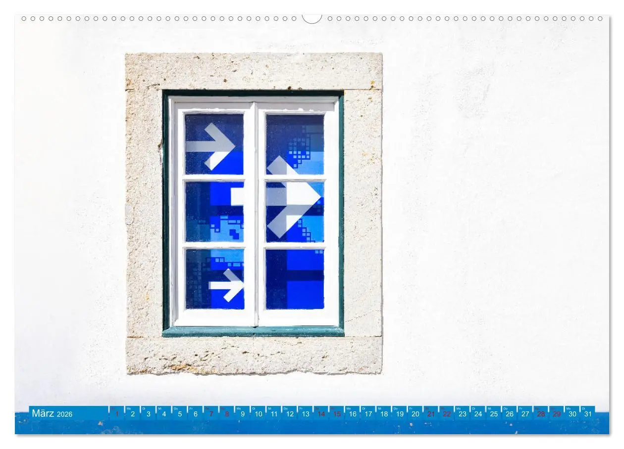 Bild: 9783457374856 | Die Farbe blau - Die Farbe der Weite und des Himmels (Wandkalender...
