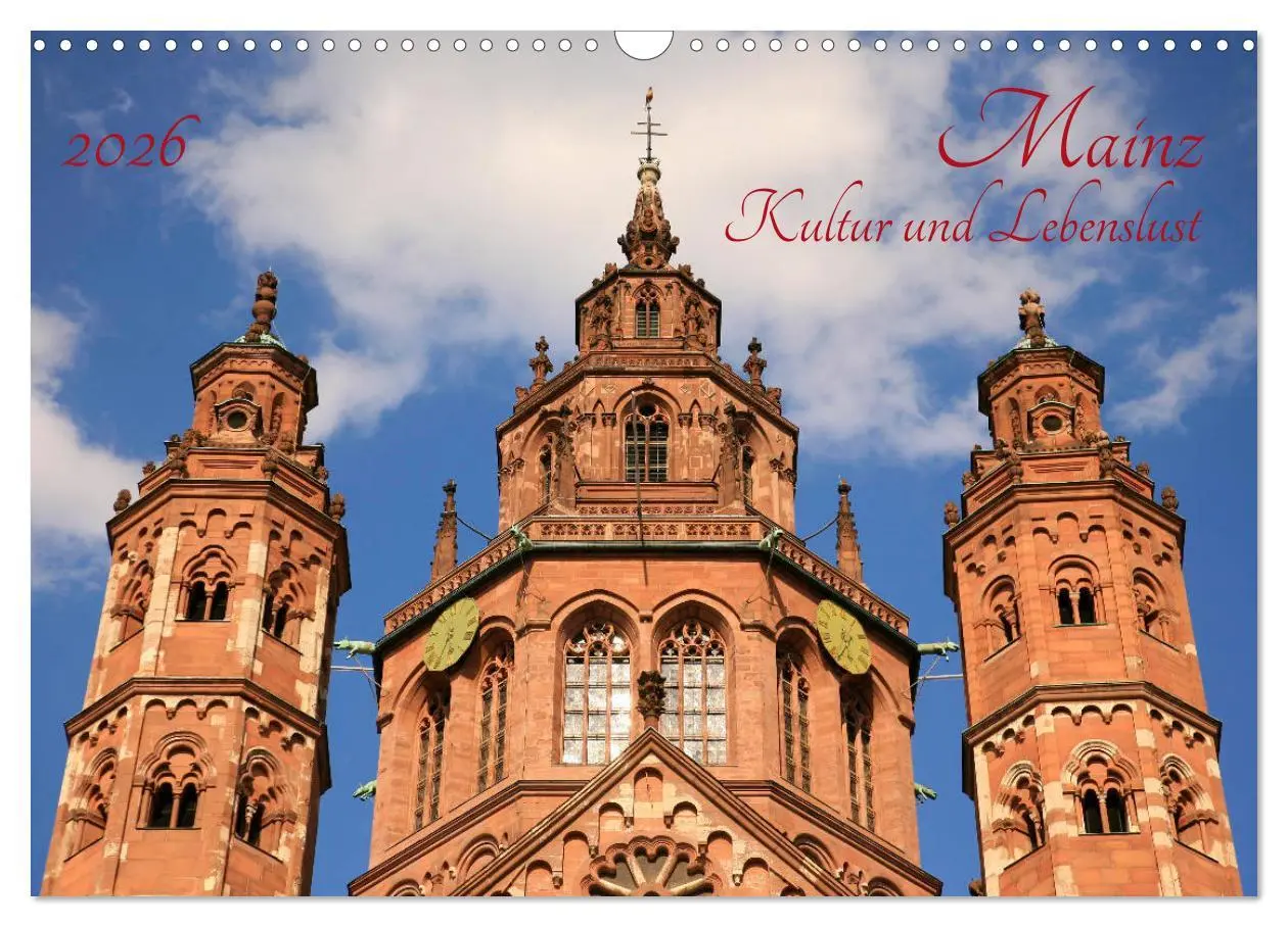 Cover: 9783457754856 | Mainz Kultur und Lebenslust (Wandkalender 2026 DIN A3 quer),...