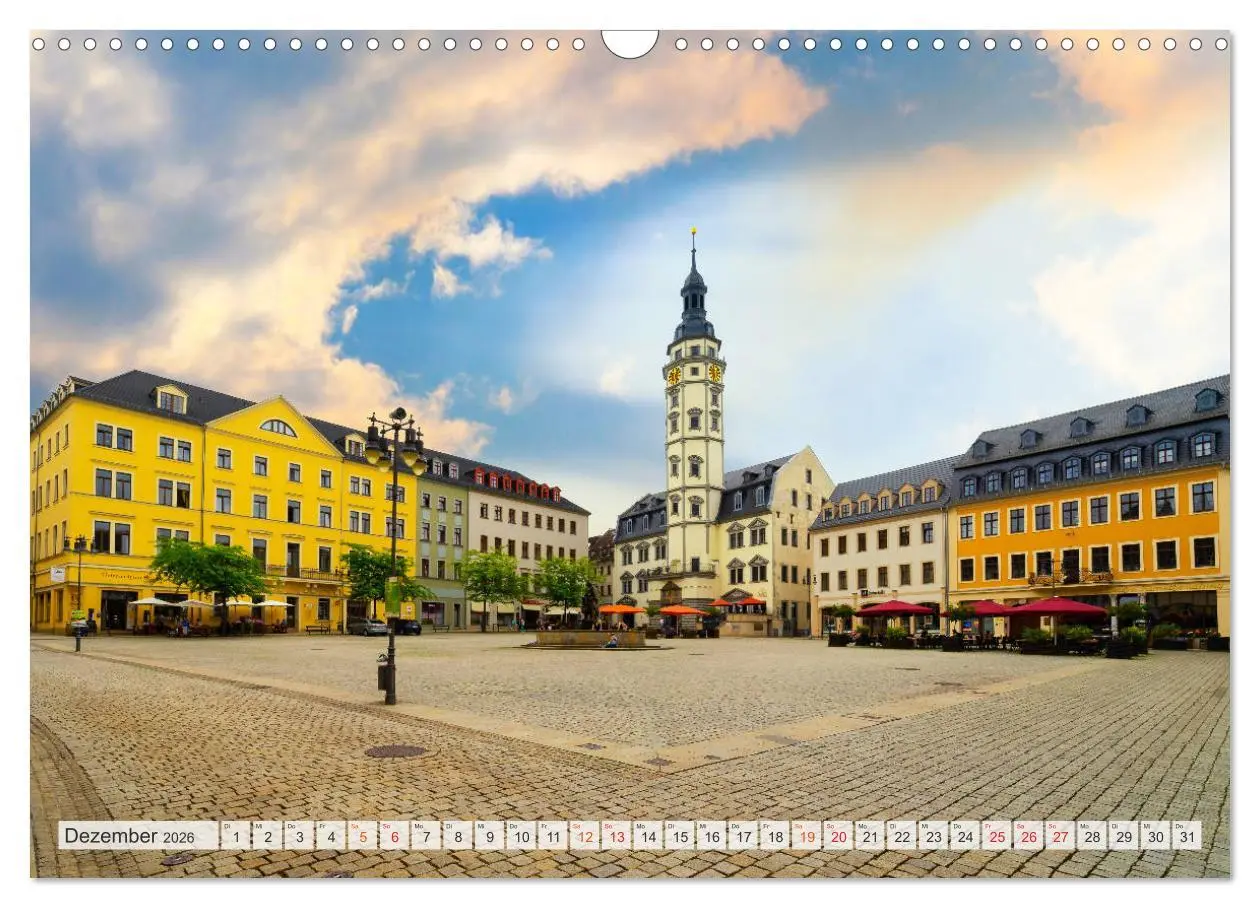 Bild: 9783457824856 | Gera Impressionen (Wandkalender 2026 DIN A3 quer), CALVENDO...