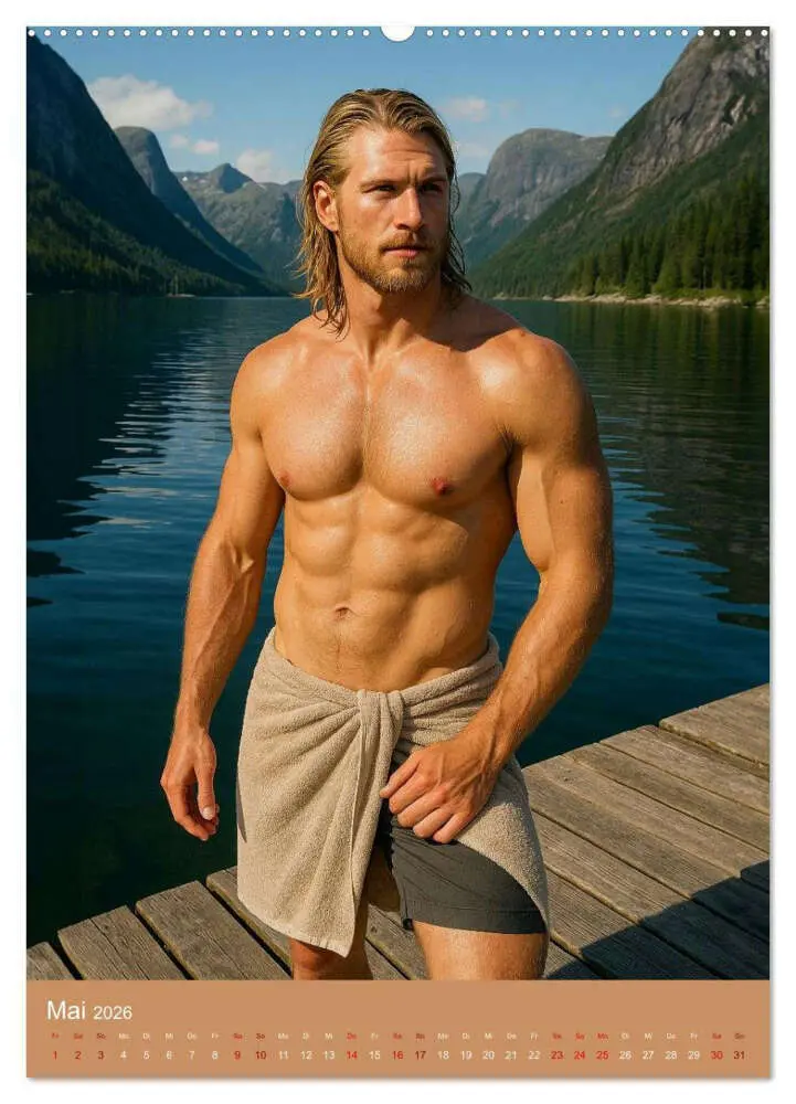 Bild: 9783516604856 | Sexy Männer weltweit (Wandkalender 2026 DIN A2 hoch), CALVENDO...