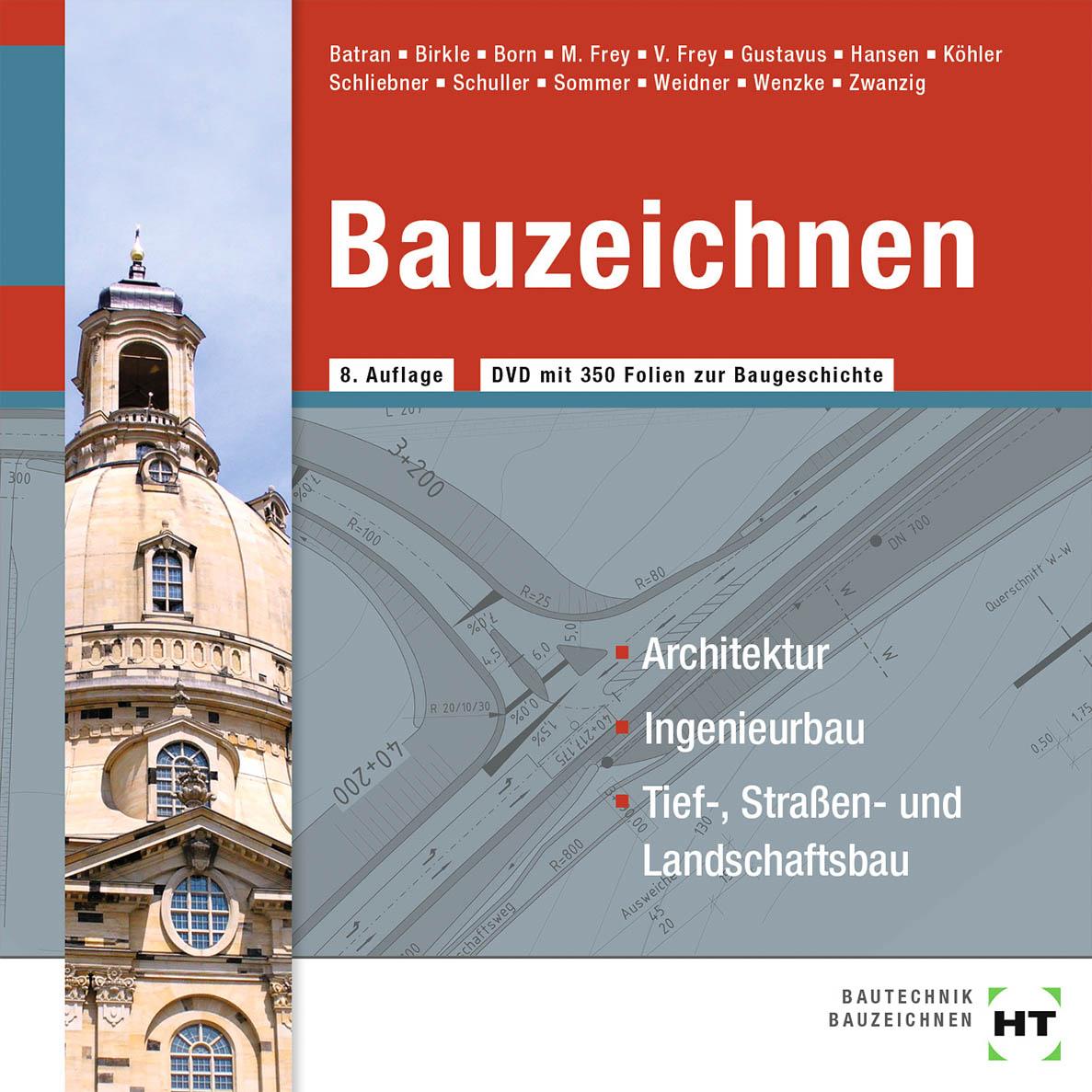 Cover: 9783582564856 | Bauzeichnen | Balder Batran (u. a.) | DVD-ROM | 1470 MB | Deutsch