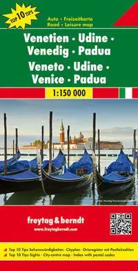 Cover: 9783707914856 | Venetien - Udine - Venedig - Padua 1 : 150 000 | Top 10 Tips | Deutsch