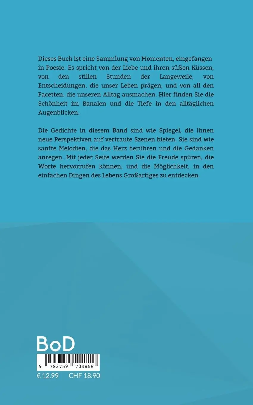 Rückseite: 9783759704856 | Licht und Schatten im Gesicht des Alltags | Frank Kralemann | Buch