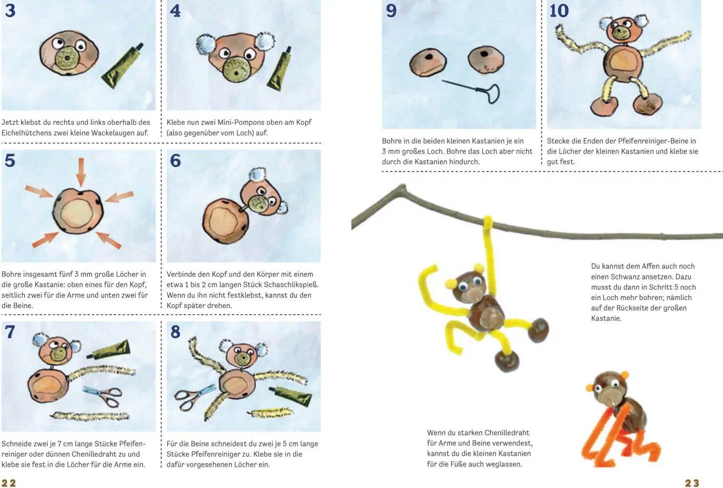 Bild: 9783809434856 | Lustige Kastanienfiguren für kleine Künstler | Norbert Pautner | Buch