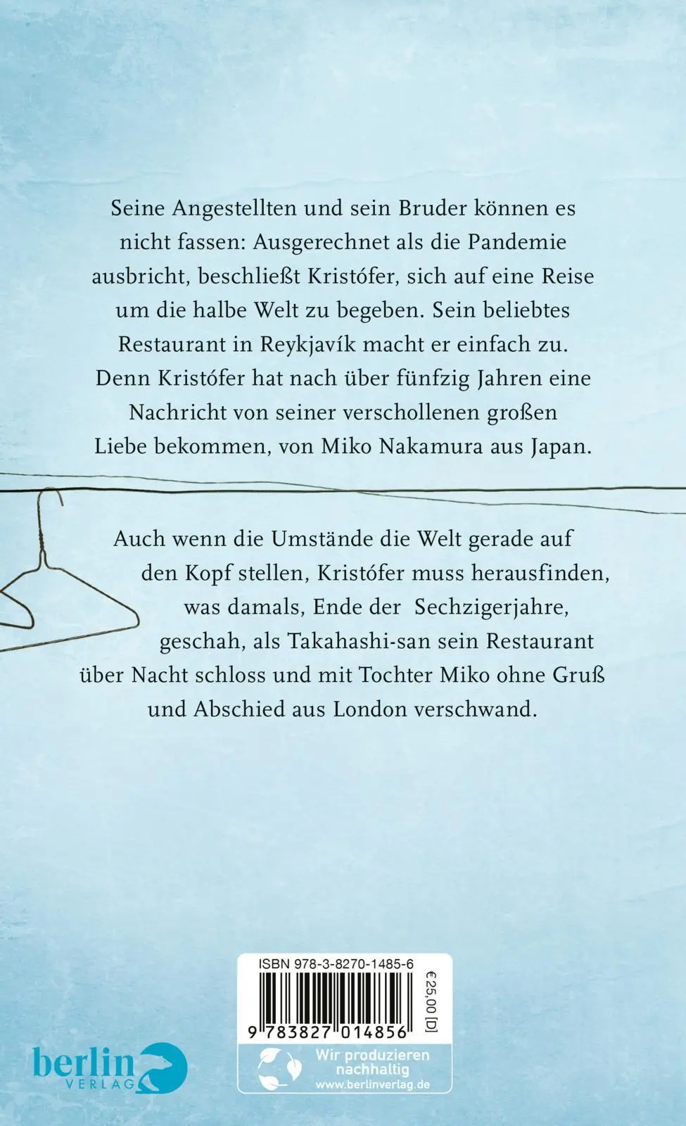 Rückseite: 9783827014856 | Berührung | Olaf Olafsson | Buch | 336 S. | Deutsch | 2024