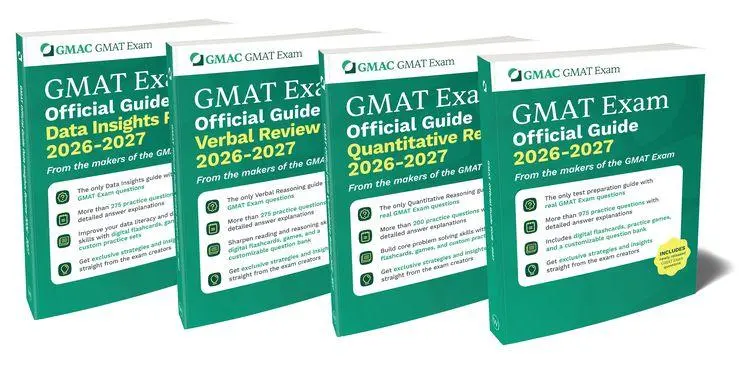 Cover: 9781394414956 | GMAT Official Guide 2026-2027 Bundle | Books + Online Question Bank