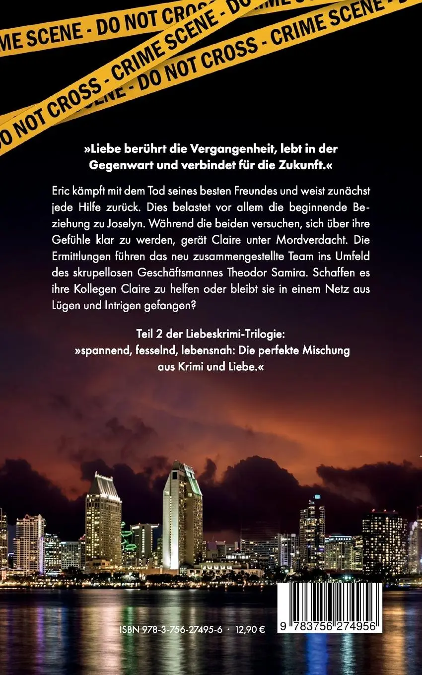 Rückseite: 9783756274956 | Im Fokus der Liebe | Liebeskrimi | Juliane Schmelzer | Taschenbuch