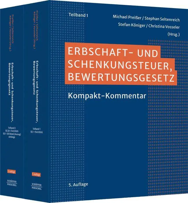 Cover: 9783791064956 | Erbschaft- und Schenkungsteuer, Bewertungsgesetz | Kompakt-Kommentar