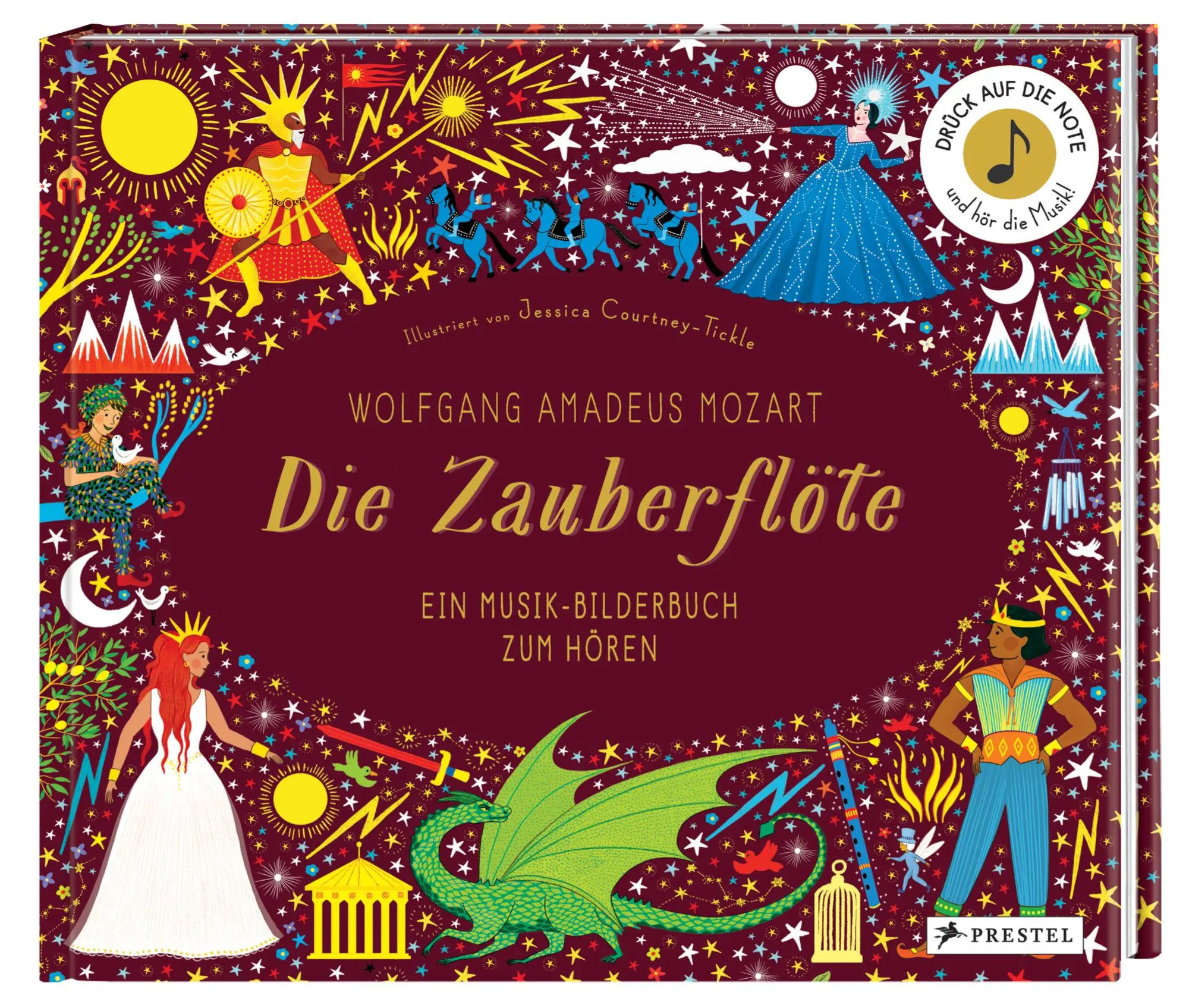 Bild: 9783791374956 | Wolfgang Amadeus Mozart. Die Zauberflöte | Jessica Courtney-Tickle