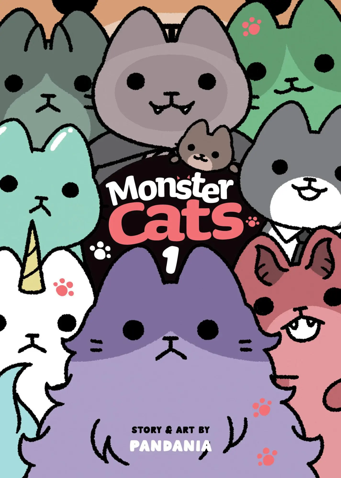 Cover: 9798888434956 | Monster Cats Vol. 1 | Pandania | Taschenbuch | Monster Cats | Englisch