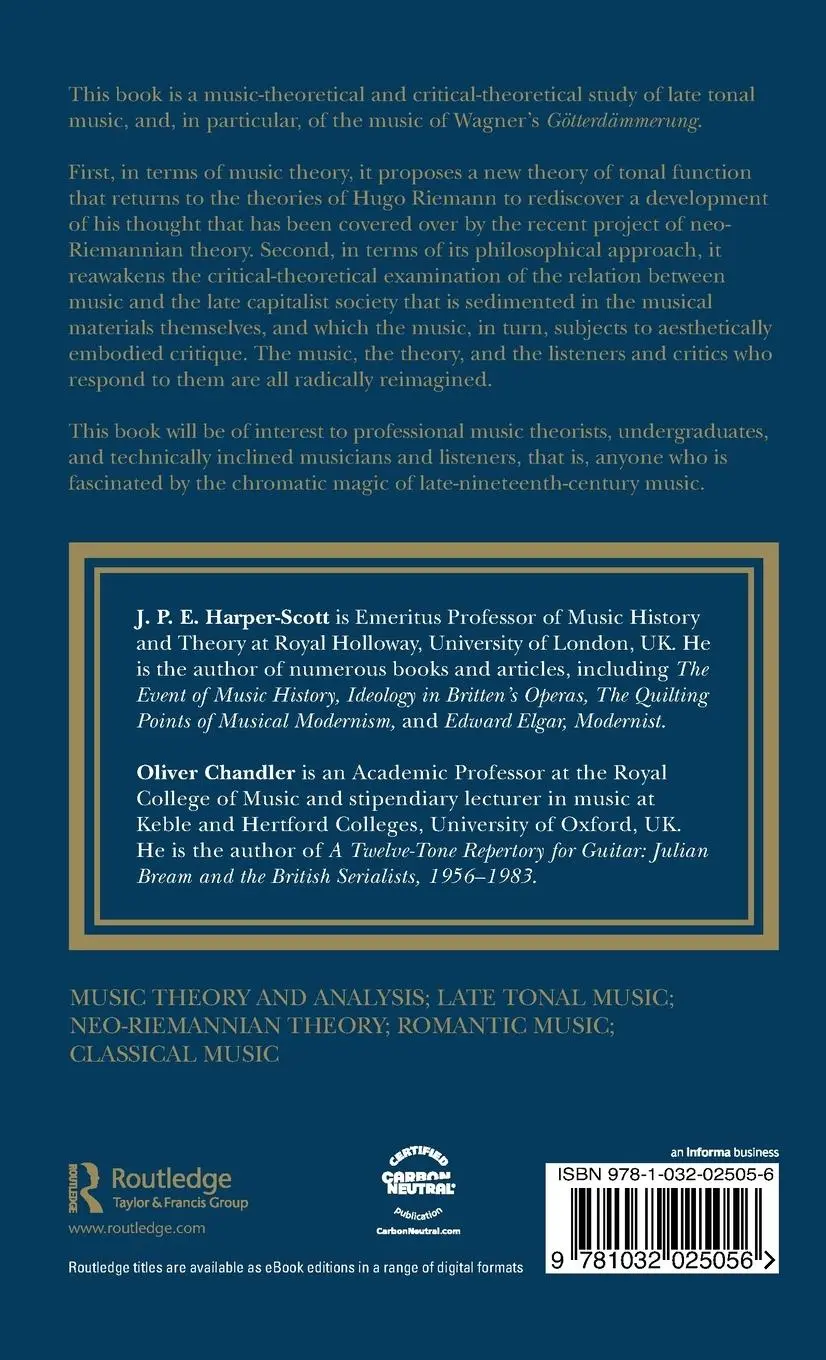 Rückseite: 9781032025056 | Return to Riemann | Tonal Function and Chromatic Music | Buch | 2024