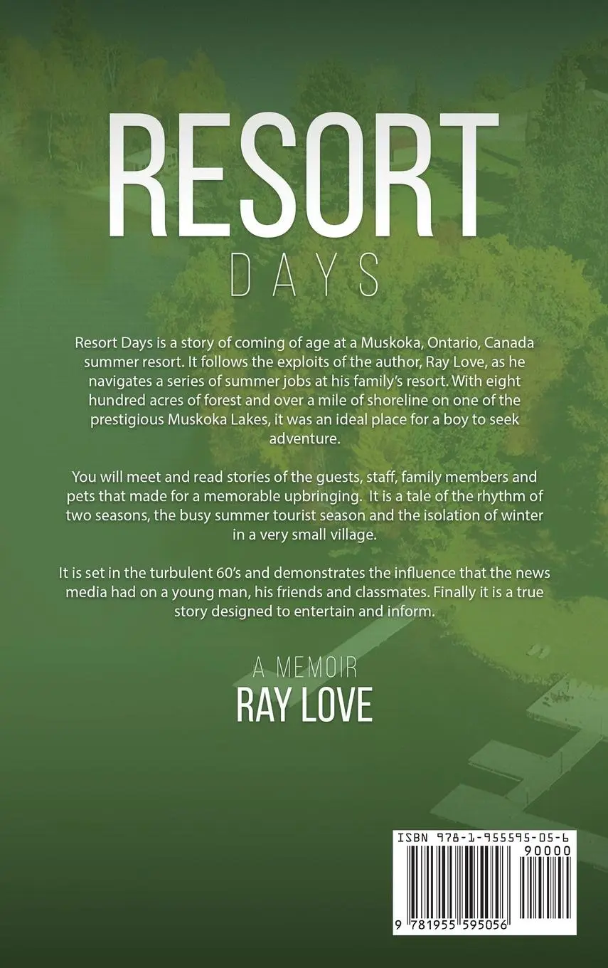 Rückseite: 9781955595056 | Resort Days A Memoir | Ray Love | Buch | Englisch | 2023